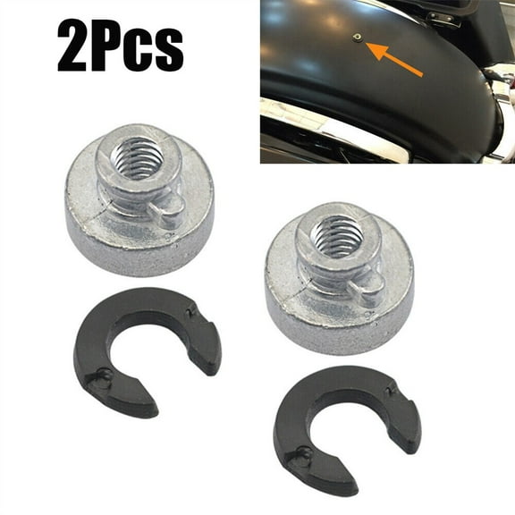 Huanke-For Harley Sportster Mount Seats Nut Seats Nut Kit Bike Rear Seats Nuts Car Accessories For Harley 1996-2021 Metal