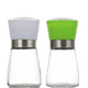 thumbnail image 1 of Molinillo de pimienta de acero inoxidable Botella de molienda de café de pimienta para el hogar-1pcs180ml (cubierta blanca) + 1pcs180ml (cubierta verde) MFZFUKR CPB-US-YYM441-10, 1 of 5