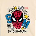thumbnail image 2 of Marvel - Spider-Man Scribbled Notebook - Juniors Cropped Graphic T-Shirt, 2 of 4