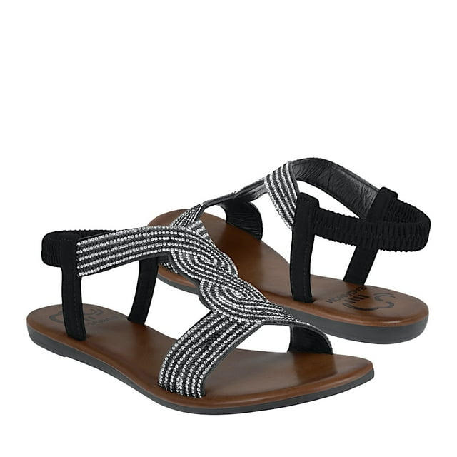 SANDALIAS DAMA NOMADAS 914 BUCK NEGRO NOMADAS 914