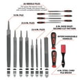 thumbnail image 2 of Performance Tool w7549 17 pc. Multipurpose File Set, 2 of 8