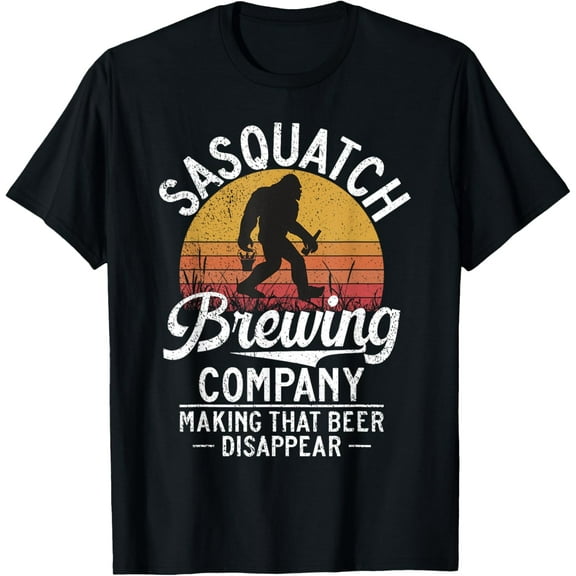 Sasquatch Bigfoot Brewing Beer T-Shirt