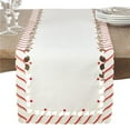 thumbnail image 1 of SARO 1633.I1672B 16 x 72 Po Rectangle Canne à Sucre Table Runner Ivoire, 1 of 1