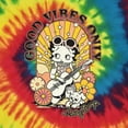 thumbnail image 4 of Wild Bobby Betty Boop Pudgy Good Vibes Only Betty Boop Tie-Dye T-Shirt, Reactive Rainbow, Large, 4 of 4