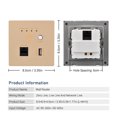 thumbnail image 3 of Amdohai In-Wall Wireless WiFi Router 300M AP Access Point WiFi Router USB-Charging Socket Wall Mount Wi-Fi AP Router with WPS Encryption, 3 of 8