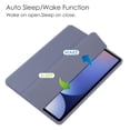 thumbnail image 5 of Dteck Case for Samsung Galaxy Tab S10+ 2024 with S Pen Holder, Smart Cover with Clear Transparent Back Flip Protective Shell for Galaxy Tab S10 Plus 12.4" SM-X820,Lavender, 5 of 8