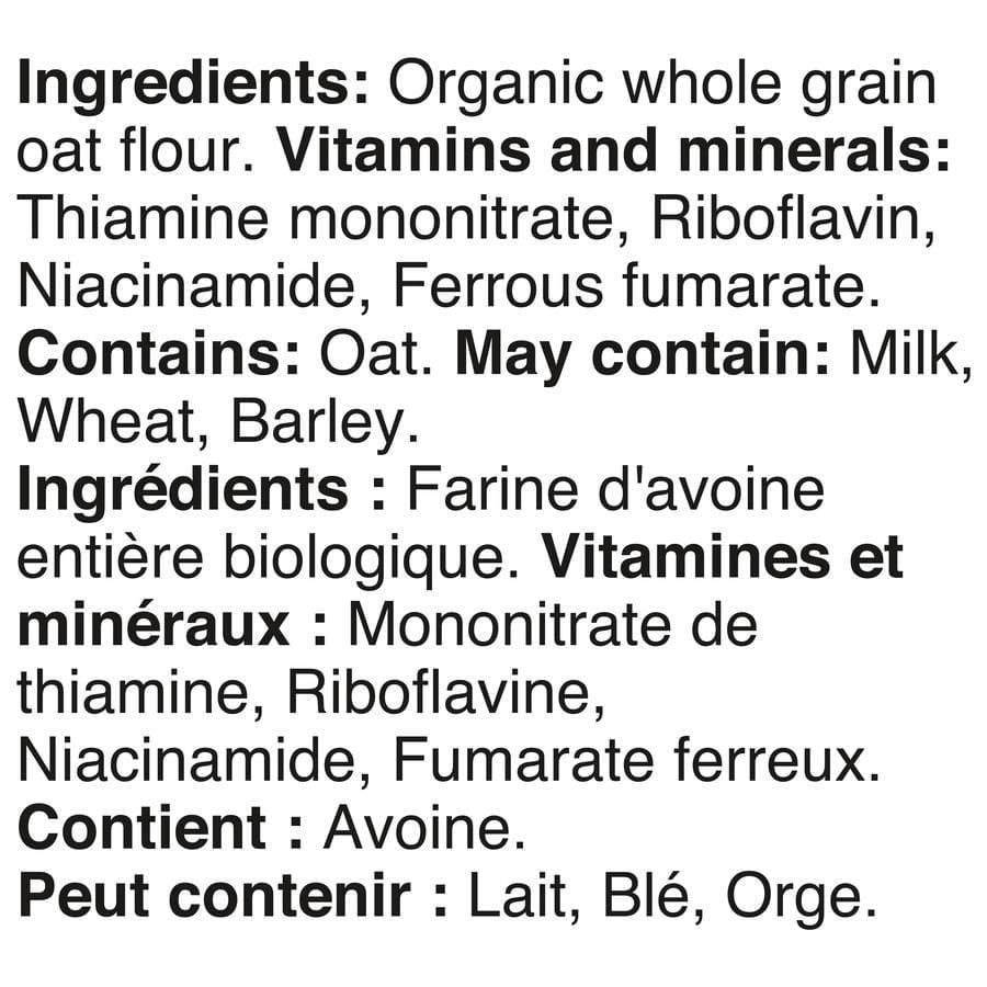 GERBER Organic Baby Cereal Oatmeal 208 g, 208g