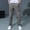 Gray A, variant on Rvasteizo Boys Cargo Pants Solid Multi Pockets School Uniform Pants for Boy 3-14 Years