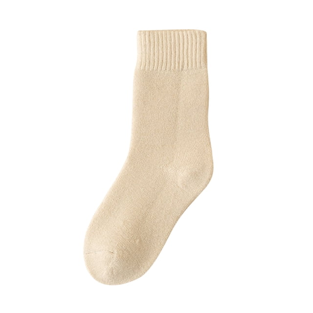 B91xZ Chaussettes Mignonnes pour Femmes Bas de Cuisse Extra Longs, Blanc Taille Unique