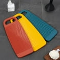 thumbnail image 4 of Wash Board,Non-Slip Laundry Washing Board, Household Washboard, Hand Wash Board, Manual Wash Clothes Laundry Pad Scrubbing Board for Household (Yellow, Medium), 4 of 8