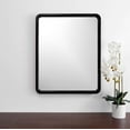 thumbnail image 2 of Miroir Harmony noir, 25x31", 2 of 5