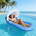 thumbnail image 4 of Inflatable Floating Raft Foldable Mesh Floating Bed Water Toy Portable Floating Bed Water Mattress, 4 of 6