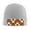 Gray, variant on Maryland-Flag Pattern Beanie Hat Knit Hat Skull Cap for Men Women Winter Hat Red