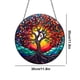 thumbnail image 2 of Atrapasueños acrílico Wdftyju Hillside Tree of Life Panel Sun Catchers decoración colgante de pared, 2 of 9