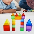 thumbnail image 4 of 12 Bloques De Patrones Transparentes Sensoriales De Color Para Juegos Hugo Sólidos Geométricos, 4 of 9
