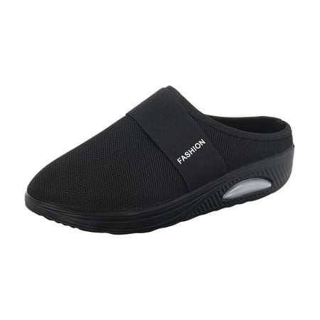 

Womens Shoes Platform Mesh Breathable Casual Mesh Wedges for Slipper Casual Shoes