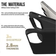 thumbnail image 3 of For Samsung Galaxy S25 Edge Case Tpu + Pc Four Corner Anti-drop Phone Cover, 3 of 5