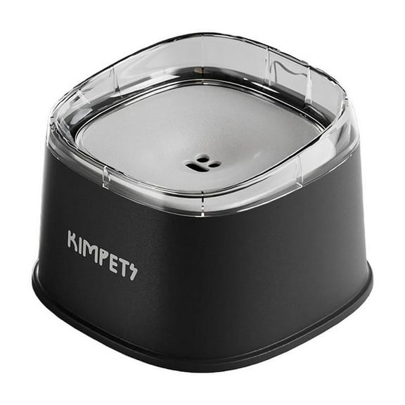 Dog Water Bowl No Spill,Water Bowl Floating Design Keeps Chin Dry Anti- for Cats and Dogs,Slow Drinking Pet Bowl Anti No Mess for Vehicle/Outdoor/Indoor, White