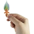 thumbnail image 2 of World's Smallest Good Luck Trolls Orange, Blue, Rainbow, Teal, Pink & Purple Set of 6 Micro Figures, 2 of 2