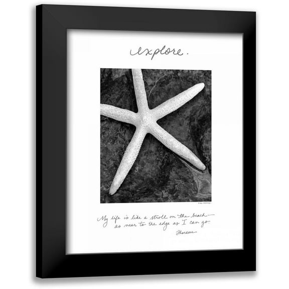 Van Swearingen, Debra 12x14 Black Modern Framed Museum Art Print Titled - Explore
