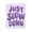 Purple Just Slow Down, variant on Stupell Industries Modern Take It Easy Letters Canvas Art, 16 x 20, by Victoria Barnes