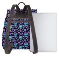 thumbnail image 3 of Balery Funny Skull Flower Mochila de Cuero para Mujeres, Gran Capacidad, Bolsa de Viaje Multifuncional, Mochila de Cuero y Bolsa de Hombro para Mujeres, 3 of 4