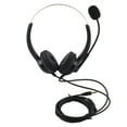 thumbnail image 1 of Auriculares para centro de llamadas con sonido sin pérdida y orejeras giratorias de 330°, conector recto de 3,5 mm., 1 of 14