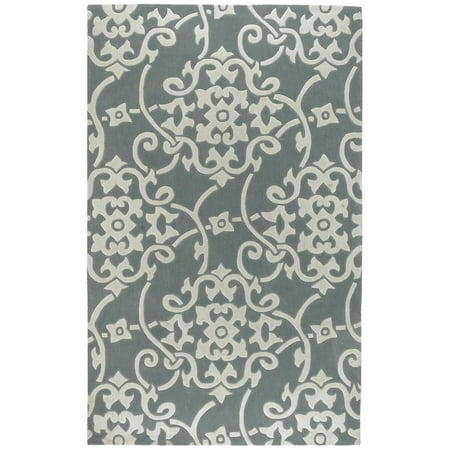 Surya Cosmopolitan COS-8828 Area Rug - Silver Grey/White