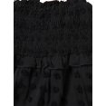 thumbnail image 4 of Seyurigaoka Family Matching Summer Slip Dress Parent-child Outfit, Plush Ball Decoration Sleeveless Ruched Mesh Suspender Skirt for Mother/Girls, 4 of 7