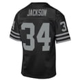 thumbnail image 3 of Youth-Mitchell & Ness Bo Jackson Black Las Vegas Raiders 1988 Throwback Fashion Jersey, 3 of 3