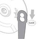 thumbnail image 4 of Cortacésped inalámbrico Cuchilla metal PolyCut 2-2 Cortacésped 45 Cuchilla repuesto Cuchilla cortacésped (A), 4 of 7