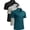 8808# Z-Black+Grey+Blue, variant on Cadmus Mens Polo Shirt Short Sleeve Quick Dry Shirts Golf Polos Collared Work Shirts for Men,8808,Navy Blue,M