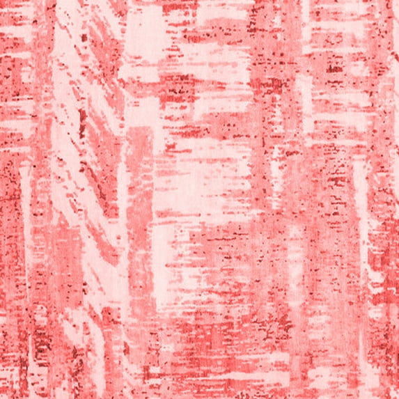 Ahgly Company Indoor Square Oriental Red Industrial Area Rugs, 4' Square