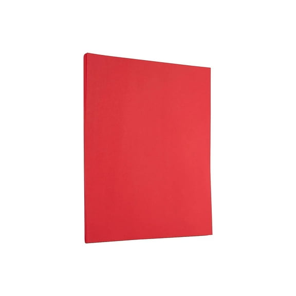 JAM Paper, 8.5x11, 24lb Red, 50/Pack