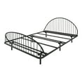 thumbnail image 4 of Furniture of America Arno Queen Metal Panel Bed with Sand Power Coating, Black, 4 of 23