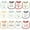 Holiday Neutral, variant on Touched by Nature Baby Organic Cotton Bibs 5pk, Taco, One Size