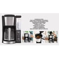 thumbnail image 3 of NINJA Cafetera filtro permanente de goteo 12 tazas y Molinillo eléctrico para especias, hierbas secas y café, 12 tazas NINJA CE2003328, 3 of 5