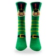 thumbnail image 5 of Holiday Time Women's Nutcracker 3D Cozy Crew Socks, 1-Pack, Size 4-10, 5 of 7