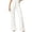 White, variant on Vivianyo HD Women's Button‑Front Flare Denim Jeans, Denim Pants Patch Pocket for Women, Fashion Denim for Social Occasions, Sizes XS-3XL
