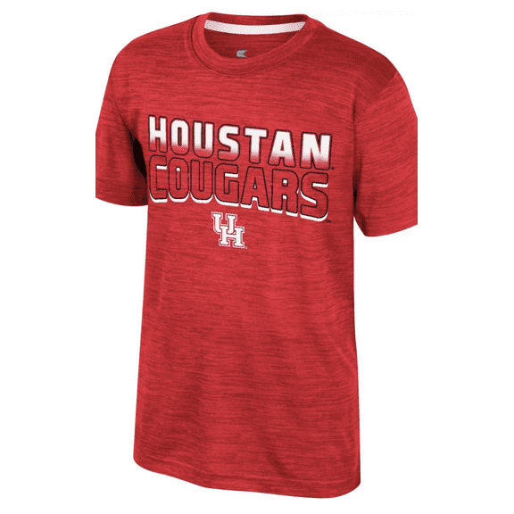 Houston Cougars Red Creative Control T-Shirt - Youth - Medium