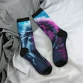 thumbnail image 5 of KLL Hip-Hop Glasses Gorilla Print Cool Socks Men's Women's Crew Socks Funny Crazy Novelty Stockings, 5 of 6