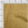 thumbnail image 2 of oneOone Silk Tabby Dark Mustard Fabric Dot Sewing Material Print Fabric By The Yard 42 Inch Wide, 2 of 4