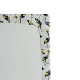 thumbnail image 3 of Ambesonne Bird Print Fitted Sheet, Exotic Art Jungle Cranes, Twin Size, Earth Yellow and Night Blue, 3 of 5