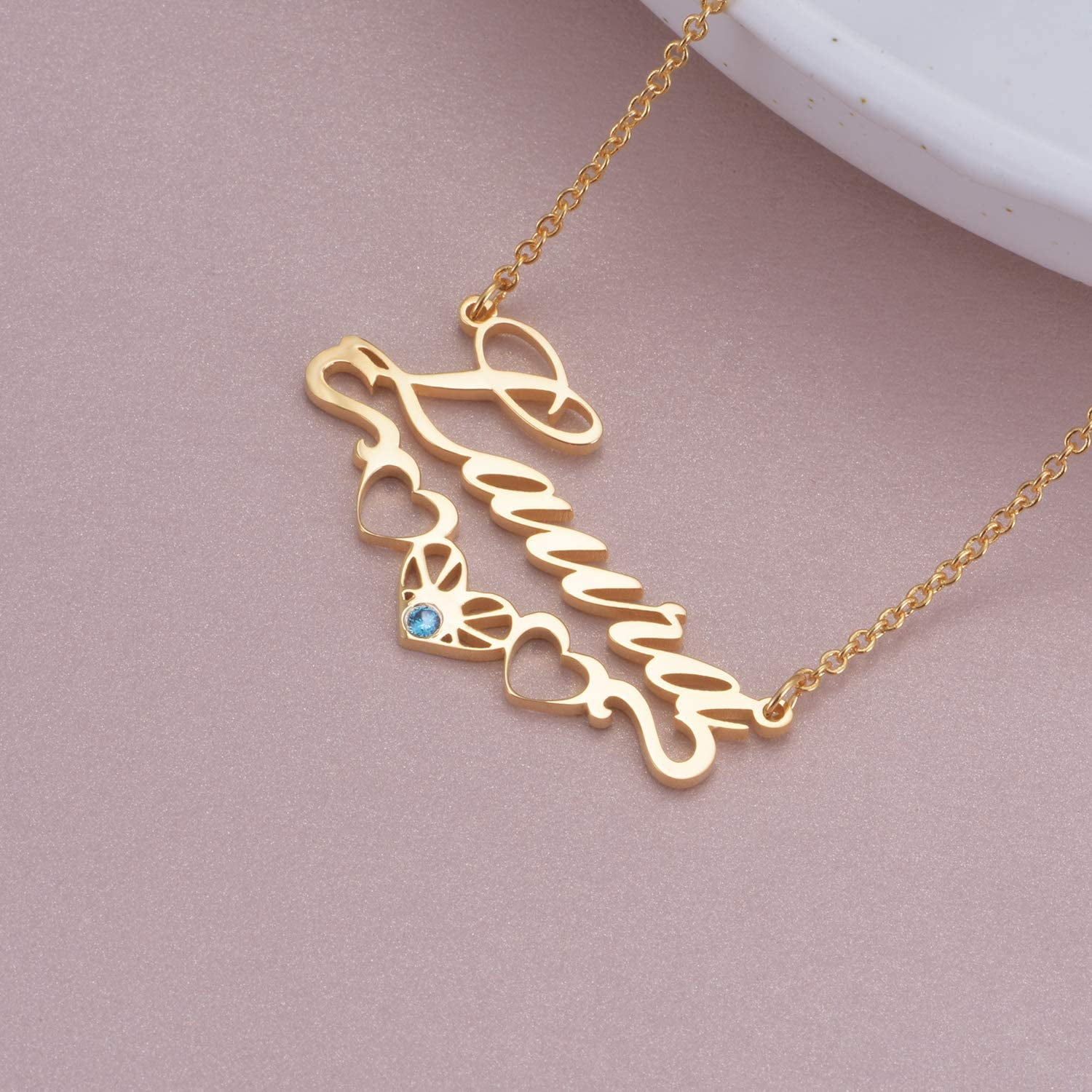 HSD Name Necklace Personalized 