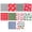 Assorted Color, variant on 40Pcs Cotton Fabric Bundles Christmas Craft Patchwork Sewing Quilting Fabric