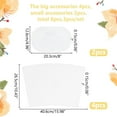 thumbnail image 2 of Plastic Mesh Canvas Sheet Bucket Bag Making Template for Yarn Crafting Knit and Crochet Projects White 20.3~26.5x12.6~40.6x0.15cm, 2 of 8
