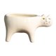 thumbnail image 4 of Maceta de cerámica con forma de gato, maceta de , florero con forma de gato, maceta para jardín, oficina, accesorios de escritorio, 4 of 8