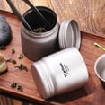 thumbnail image 2 of 1 Pc Sealed Canister Threaded Storage Box Sealed Tea Leaves Containers Tea Coffee Canister Practical Camping Accessories, 2 of 8