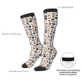 thumbnail image 4 of Pofeuu Cute Cats Print Stockings, Adult Running Hiking Socks for Youth and Adult, 4 of 6