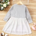 thumbnail image 2 of YEEDISON Baby Dress Children's Dress Autumn and Winter Girl's Dress Cotton Swan Embroidery Princess Party Girl Dress for 18M-6Y, 2 of 4